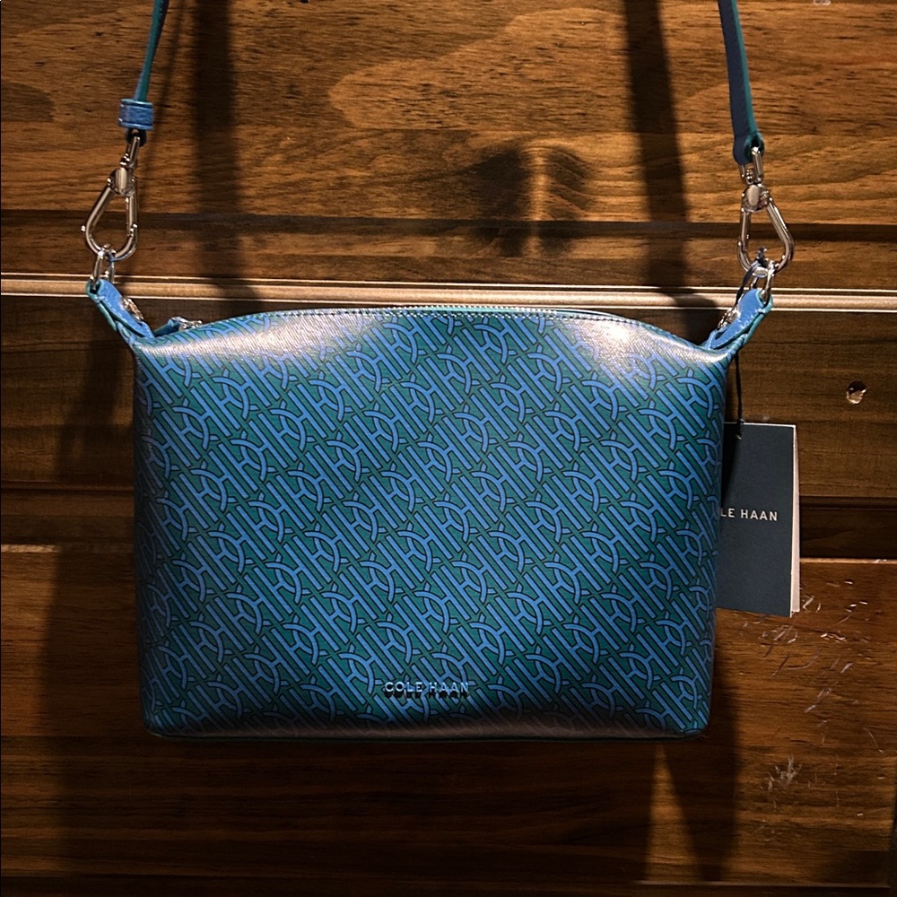 Cole Haan coated canvas grand series purse